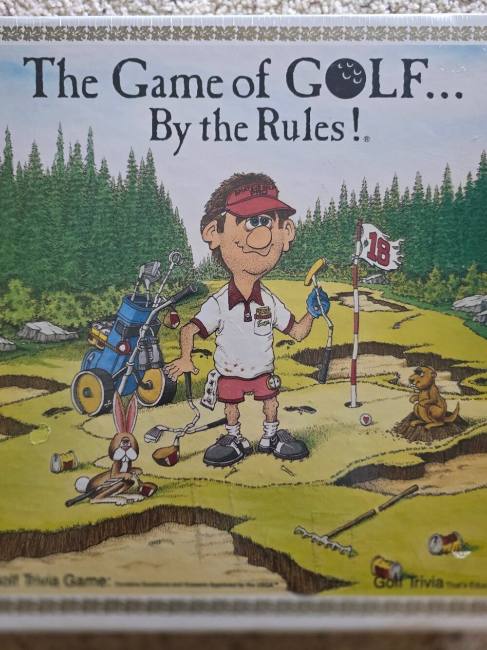 The Game of Golf By the Rules Golf Trivia Game